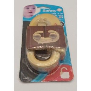 Safety 1st Grip n Go Cabinet Lock (2 Pack) Secure Tech Childproof Brand New READ